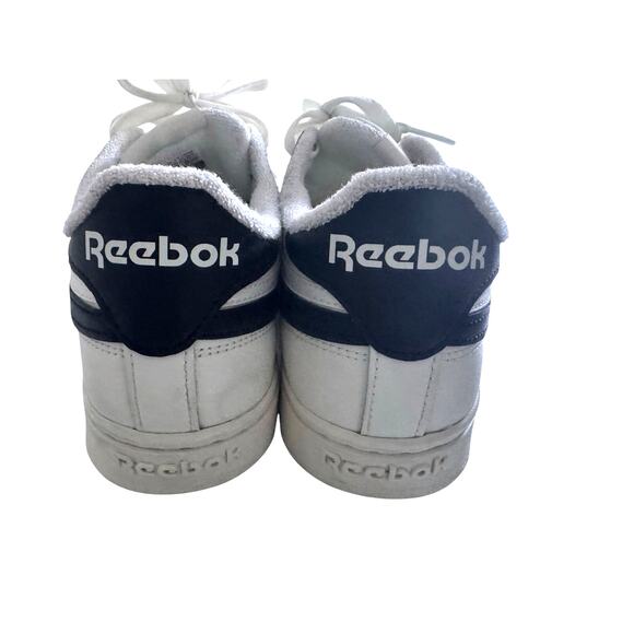 Reebok Classic White Leather Sneakers Women’s 9 US Club C - Picture 3 of 8